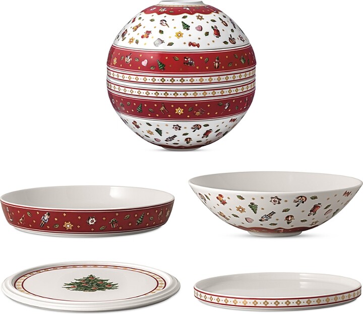 Villeroy & Boch Toy's Delight La Boule 7 Piece Dinner Set for 2