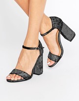 Thumbnail for your product : Glamorous Flare Heeled Sandals