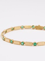 Thumbnail for your product : Ileana Makri Stepping Stones Emerald & 18kt Gold Bracelet