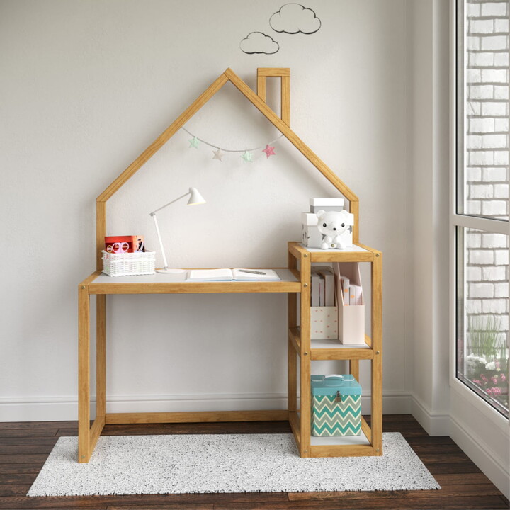 P'kolino Casita 42 lb Certified Pine Wood Desk