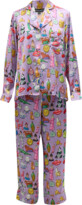 Thumbnail for your product : Karen Mabon Christmas Baubles Satin Long Sleeve Pajama Set
