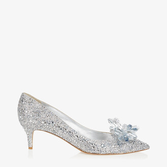 Jimmy Choo Crystal Covered Pointy Toe Pumps