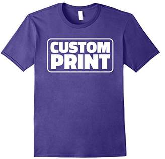 Custom Print T Shirt Tee