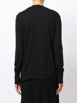 Thumbnail for your product : DKNY button-down fitted cardigan