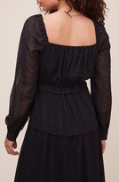 Thumbnail for your product : ASTR the Label Padma Long Sleeve Eyelet Midi Dress