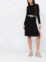 Thumbnail for your product : P.A.R.O.S.H. Knitted Long-Sleeve Dress