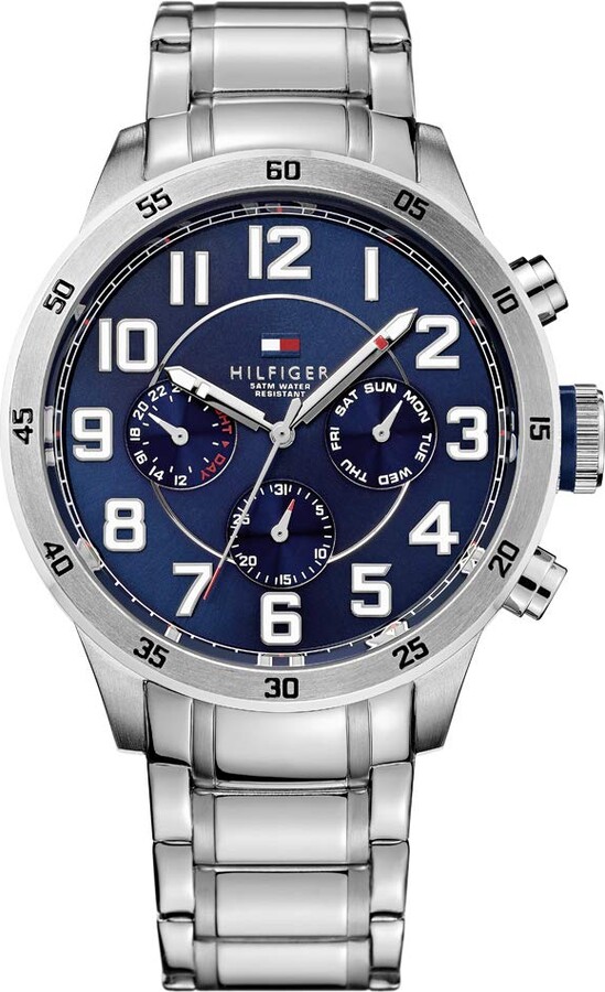 Tommy Hilfiger Men's 1791053 Stainless Steel Watch with Link Bracelet -  ShopStyle