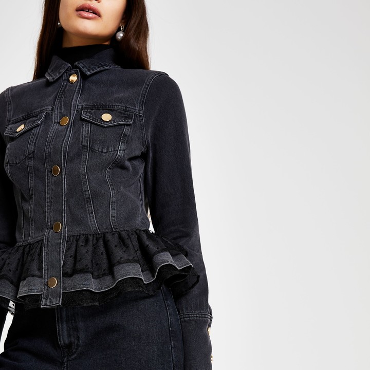 womens denim jacket river island