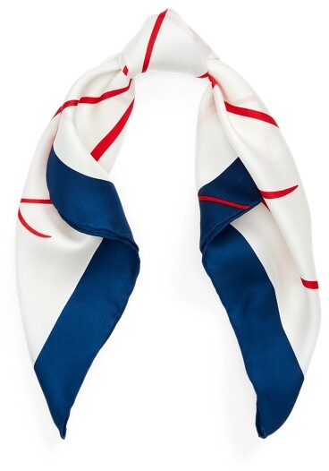 Ralph Lauren Silk Scarf | Shop the world's largest collection of fashion |  ShopStyle