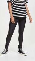 Thumbnail for your product : Ingrid & Isabel Faux Leather Maternity Leggings