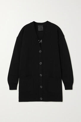 Givenchy Embellished Wool And Cashmere-blend Cardigan