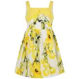 Thumbnail for your product : Rachel Riley Rachel RileyGirls Yellow Lemon Print Sun Dress