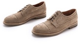 Thumbnail for your product : Fratelli Rossetti Suede Derby Cap Toes