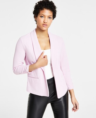 Plus Size Pink Blazer