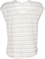 Thumbnail for your product : Splendid Striped Mesh Shirt