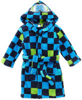 Thumbnail for your product : Petit Lem Plush Hooded Ski-Goggle Robe, 2-3