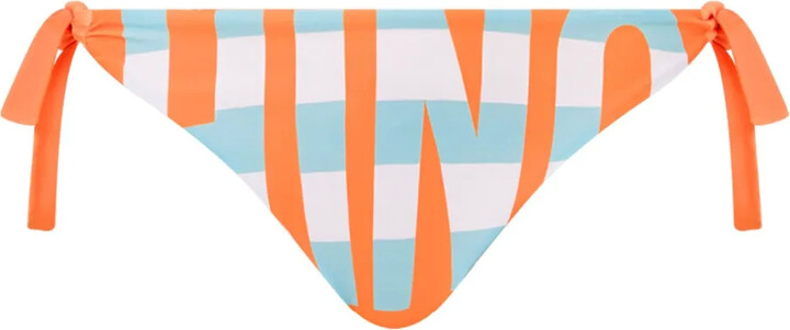 Logo-Print Bikini Bottom