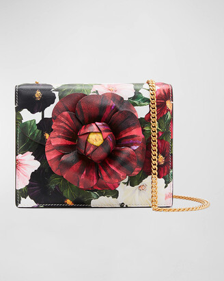 flower-applique detail crossbody bag Giallo, HealthdesignShops