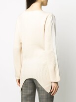 Thumbnail for your product : Gianfranco Ferré Pre-Owned Ribbed Details Long-Sleeved Blouse
