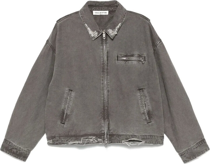 COLE BUXTON Cotton Denim Jacket