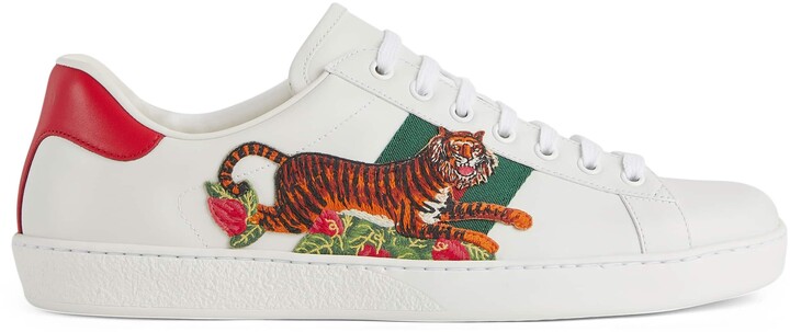 Gucci Ace Tiger | Shop the world's largest collection of fashion | ShopStyle