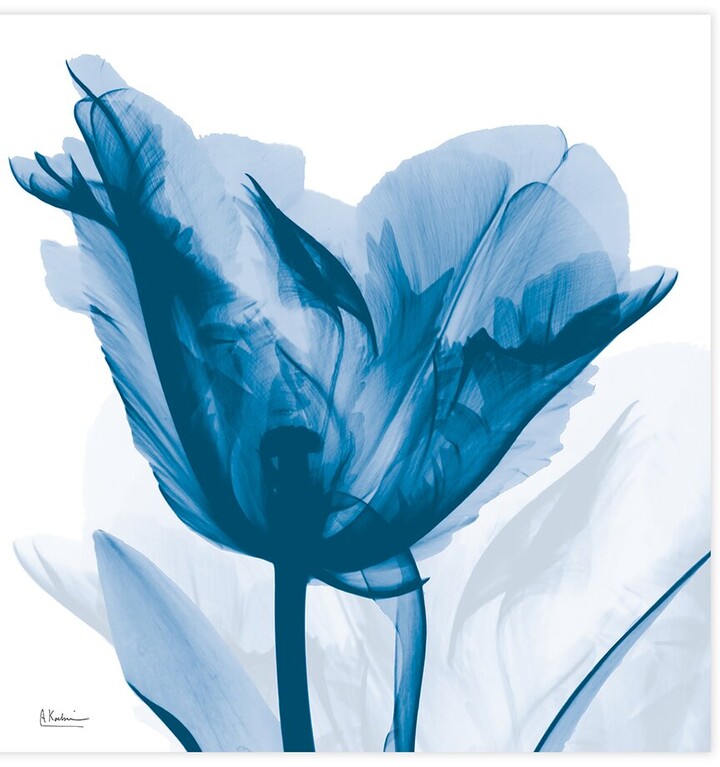 Empire Art Direct Lusty Blue Tulip By Albert Koetsier Wall Art - ShopStyle  Paintings