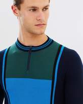 Thumbnail for your product : Paul Smith Cycle Zip-Neck Top