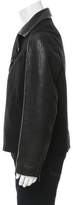 Thumbnail for your product : Carven Virgin Wool Leather Moto Jacket