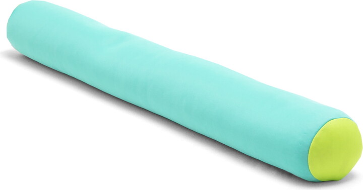 Big Joe Noodle No Inflation Needed Pool Float, Aqua/Green Double Sided Mesh, Quick Draining Fabric, Jumbo 4 feet