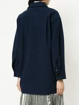 Thumbnail for your product : H Beauty&Youth oversized shirt jacket