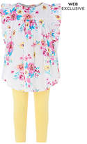 Thumbnail for your product : Monsoon Baby Alba Woven Top & Leggings Set