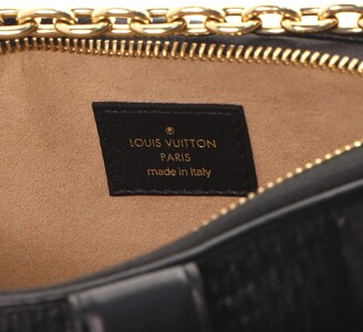 Louis Vuitton Pochette Troca Damier Quilted Lambskin Black 1528962