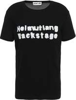 Thumbnail for your product : Helmut Lang Printed Waffle-knit Cotton-blend T-shirt