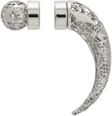 Thumbnail for your product : Givenchy Filigree Palladium Small Magnetic Shark Tooth Earring
