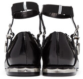 Thumbnail for your product : Toga Pulla Black Gillie Ankle Strap Oxfords