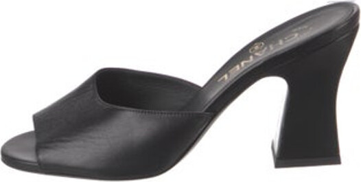 Chanel 2021 Interlocking CC Logo Sandals - ShopStyle