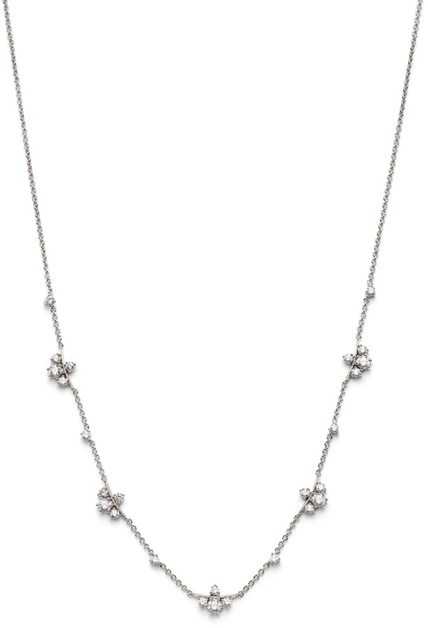 ELIOT DANORI by Nadri Rhodium-Plated Faux Pearl and Pave Pendant Necklace  #51 Fashion Fashion Jewelry SL6833032