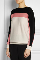 Thumbnail for your product : Fendi Color-block cashmere-blend sweater