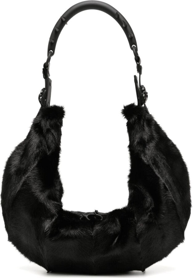 chanel bag with fur