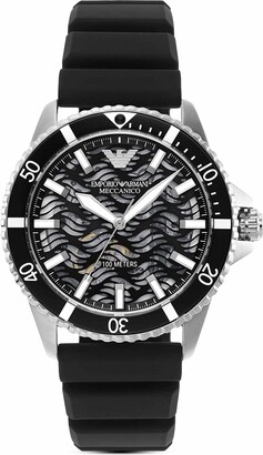 Armani Black ShopStyle Ceramic Chronograph Emporio Bracelet AR70010) (Model: Men\'s Watch -