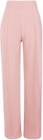 Thumbnail for your product : boohoo High Waisted Seam Front Wide Leg Trousers