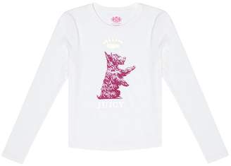 Juicy Couture Royal Scottie Long Sleeve Tee for Girls