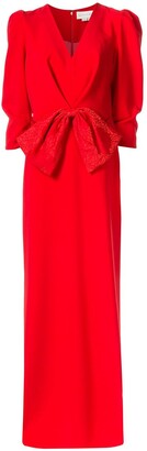 Sachin + Babi Chelsea bow front gown