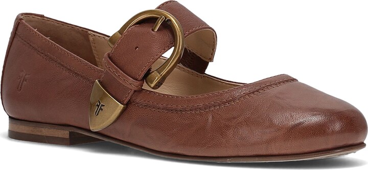 Frye Carson Mary Jane Flat