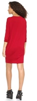 Thumbnail for your product : DKNY Dolman Sleeve V Neck Dress