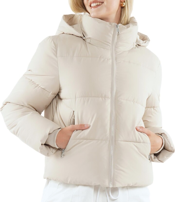 Lighthouse Ladies Cream Puffer Jacket Cream Puffer Jacket ShopStyle UK