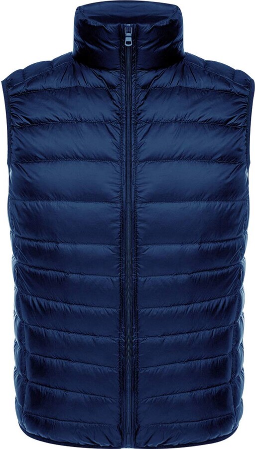 Pengniao Lightweight Down Gilet Men Mens Body Warmer Ultra Light Down