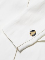 Thumbnail for your product : Proenza Schouler Cinched Stretch-Linen Blazer
