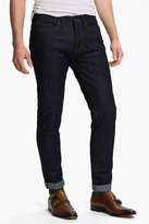 Thumbnail for your product : Topman Skinny Fit Stretch Jeans (Dark Blue)
