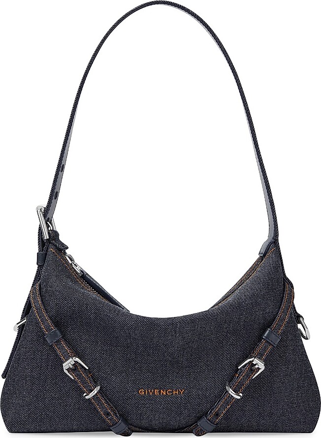 Givenchy Women's Mini Voyou Bag in Denim - Indigo Blue